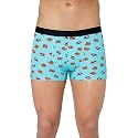 Bummer Printed Micro Modal Trunks Underwear for Men – Ultra Soft &amp; Breathable, 3 Times Softer Than Cotton, Anti-Bacterial, Stretchable for Ultimate Comfort &amp; Style, Pack of 1 (A Shark Tank Product)