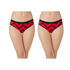 bummer women39s printed micro modal bikinis panties  soft amp breathable underwear combo pack of 2