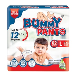 BUMMY PANTS Baby Diapers - Soft
