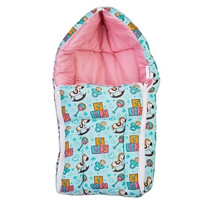bumtum horse 3 in-1 sleeping bag 0-6 months baby bed sleeping bag carry nest new born baby unisex blue cotton free size