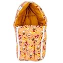 BUMTUM 0-6 Months New Born Baby Unisex Cotton Carry Bag/Sleeping Bag, 3 in 1 Baby Bed, Carry Nest for Infant, Elephant Print (Baby Pink)