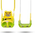 BUMTUM 3-in-1 Adjustable Baby Musical Swing Toy for Indoor & Outdoor with 4 Stages Multiple for Boys and Girls of Age 6 Months to 6 Years (Green)
