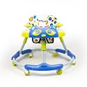 Bumtum Baby Kitty Walker for 06 to 48 Months with Parental Handle Rod | Foldable Activity Walker | Baby Orange &amp; Yellow Walker