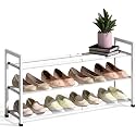 Bumusty 3-Tier Expandable Shoe Rack for Closet