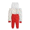 BUMZEE Baby Boys Regular Fit Cotton Full Length Pajamas Pack of 4