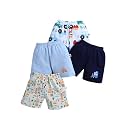 BUMZEE Baby Boys Cotton Pack of 4
