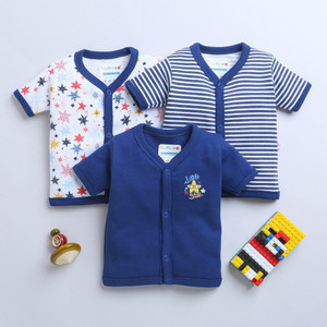 BUMZEE Baby Boys Printed Pure Cotton Regular