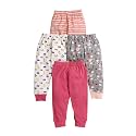 BUMZEE Baby Girl Regular Fit High Rise Cotton Variety Pack Pyjama of 1