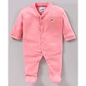 BUMZEE Baby Girls Full Sleeves Sleepsuit Pack Of 3