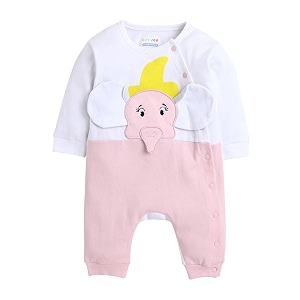 BUMZEE Girls Cotton Sleepsuit