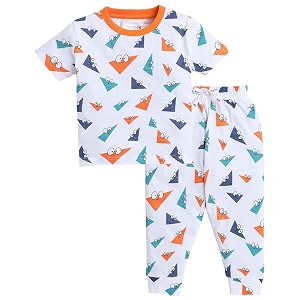 bumzee boys cotton pajama set