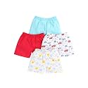 BUMZEE Boys Printed Shorts Pack of 4