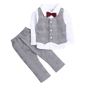 BUMZEE Boys Regular Fit Full Sleeves Collar
