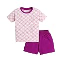 BUMZEE Girls Regular Fit Half Sleeves Round Neck Cotton T-Shirt Short Set