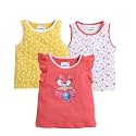 BUMZEE Girl39s Cotton Printed Regular Fit T-Shirt
