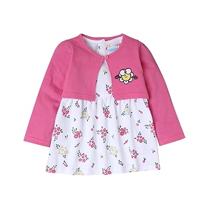 BUMZEE Girls Cotton Round Neck Shrug