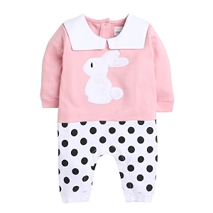 BUMZEE Girls Cotton Sleepsuit