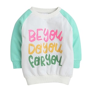 BUMZEE Girls Regular Fit Full Sleeves Round