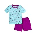 BUMZEE Girls Regular Fit Half Sleeves Round Neck Cotton T-Shirt Short Set