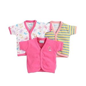 bumzee half sleeve unisex baby jablas pack of 3