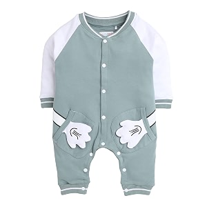 bumzee multi boys full sleeves fancy sleepsuit