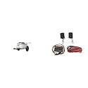 Bundle of Agri-Fab 45-0615 Tow-Behind Sprayer with Boom and Spray Wand 15 - Gallon Capacity, 1.6 GPM, 100 PSI Sprayer Pump + Agri-Fab 12V Wireless Remote Control Kit