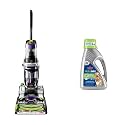 Bundle of BISSELL ProHeat 2X Revolution Pet Pro Plus, 3588F, Upright Deep Cleaner + Bissell Professional Pet Urine Elimator with Oxy and Febreze Carpet Cleaner Shampoo 48 Ounce