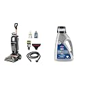 Bundle of BISSELL Revolution HydroSteam Pet Carpet Cleaner, 3432 + Bissell Deep Clean Pro 4X Deep Cleaning Concentrated Carpet Shampoo, 48 ounces, 78H63