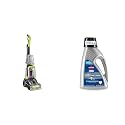 Bundle of Bissell TurboClean PowerBrush Pet Carpet Cleaner, 2987,Green/Black large + Bissell 78H63 Deep Clean Pro 4X Deep Cleaning Concentrated Carpet Shampoo, 48 ounces - Silver
