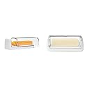 Bundle of Chef'n 2-in-1 Cheese Slicer and Storage Container + Chef’n Slice'n Store Butter Dish with Built-In Slicer Lid