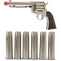 Bundle of Elite Force Umarex Legends Smoke Wagon Revolver 6mm BB Pistol Airsoft Gun, Black + Elite Force Umarex 6 Pack BB Capsules for Legends Smoke Wagon Revolver 6mm BB Pistol Airsoft Gun