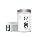Bundle of Isopure Bovine Colostrum Supplement Powder, Gently Processed, 90 Servings + Isopure Unflavored Creatine Monohydrate Powder, 5g Creatine Monohydrate per Scoop, 100 Servings, 500g