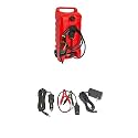 Bundle of Scepter Portable Gas Caddy with Fill-Rite Transfer Pump, Gasoline-Only, Red + Scepter AC & DC Combo Power Cord Accessories 14 Gallon Powered Fueling Station Gas Caddy (PFSAD1E)