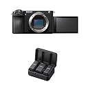 Bundle of Sony Alpha 6700 – APS-C Interchangeable Lens Camera with 26 MP Sensor, 4K Video and Vlog Friendly Functions + Sony Dual-Channel Wireless Microphone ECM-W3