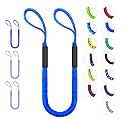 Bungee Dock Lines, Boat Tie Downs for Docking, 2-Pack, Blue, 4FT