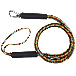 bungee docking lines stretchable with foam float for boat shock absorb docking boat rope tie mooring rope boat accessories 4ft 5ft 6ft