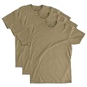 BUNKER 27 3-Pack Coyote Brown T-Shirt Military AFI 36-2903 &amp; AR 670-1 Compliant