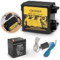 BUNKER INDUST Trailer Brake Breakaway Kit with Charger, LED Display, Switch, 12V 5Ah Battery for Trailer Caravan