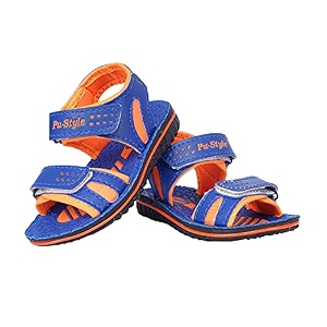 BUNNIES PS-6 Blue Orange Colour Sandal