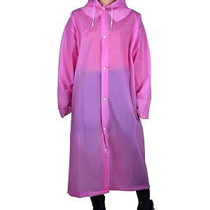 rain guard emergency rain poncho with hood raincoat for men and women one size fits all