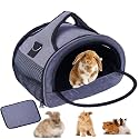 Bunny Carrier, Portable Small Pet Bag with Water Bottle Holder