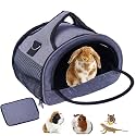 Bunny Carrier, Portable Small Pet Bag with Water Bottle Holder