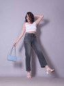Burani Straight Fit Women Grey Jeans