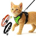 Buraq Pets Cat Harness with Leash with 2 pcs Collor No Pull No Choke