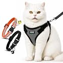 Buraq Pets Cat Harness with Leash with 2 pcs Collor No Pull No Choke