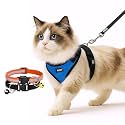 Buraq Pets Cat Harness with Leash with 2 pcs Collor No Pull No Choke