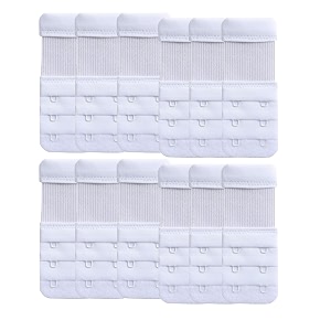 elastic bra hook extender 2hook3 eye with extra elastic- increase band length-bra hook extender combo for women