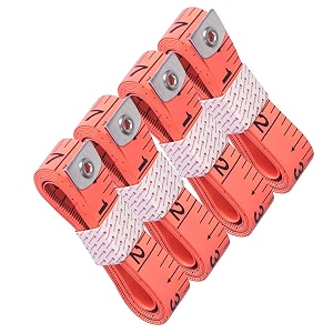 body measuring tape 150cm60 inchsewing tapeorange-4pc