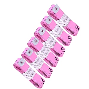 body measuring tape 150cm60 inchsewing tapepink-6pc