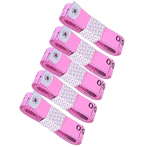body measuring tape 150cm60 inchsewing tapepink-5pc